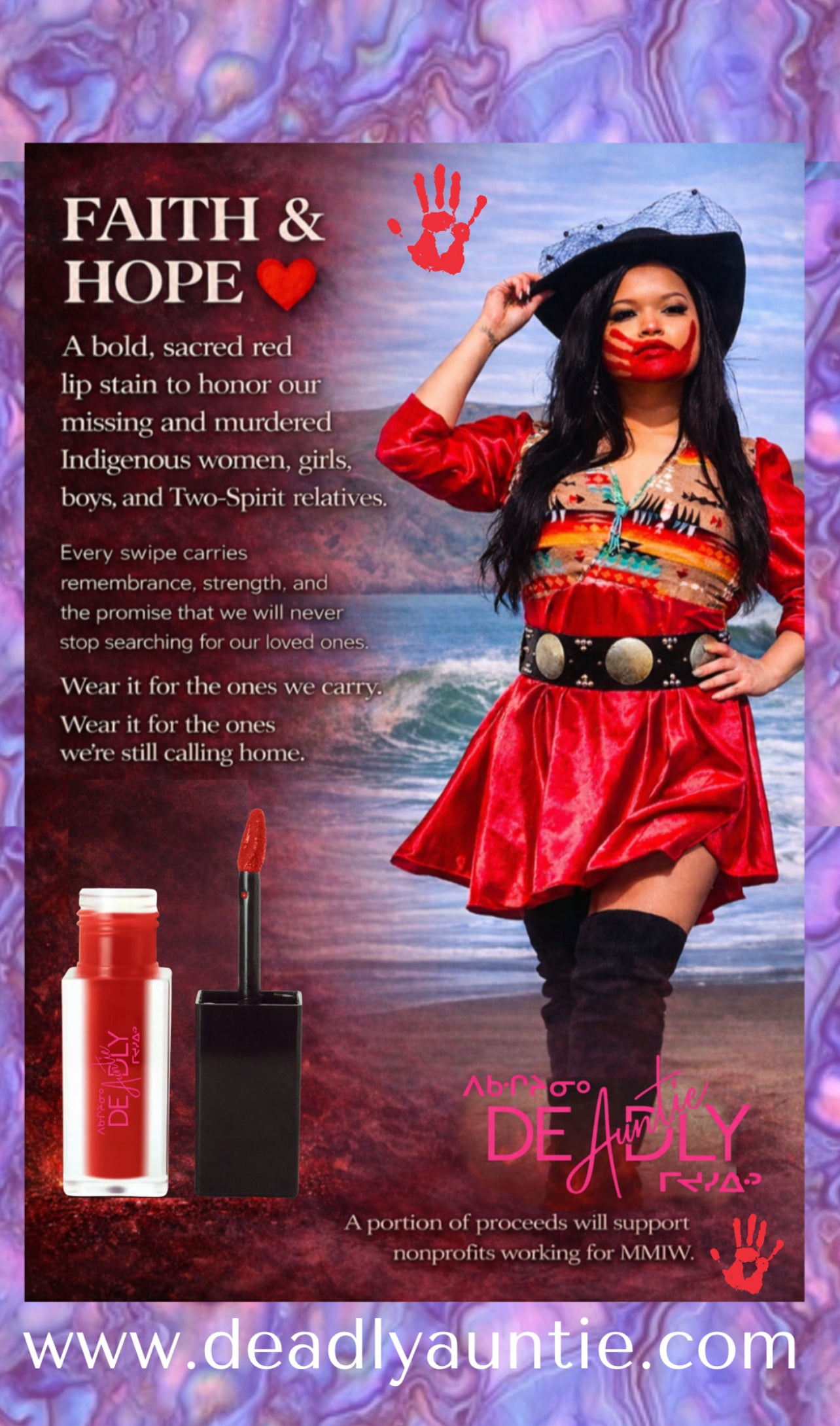 Matte Lip Stain - Faith & Hope