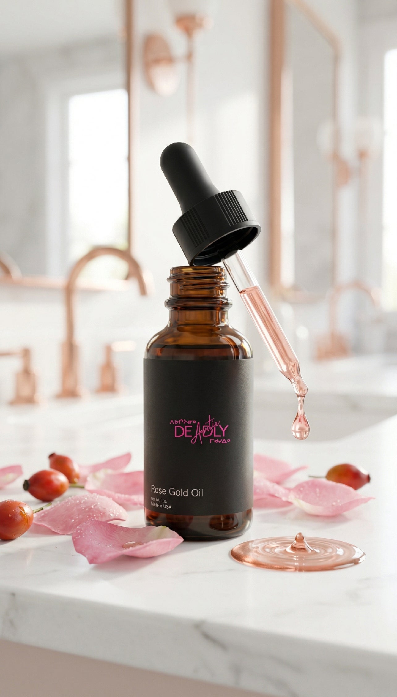 Anti-aging Rose Gold Oil